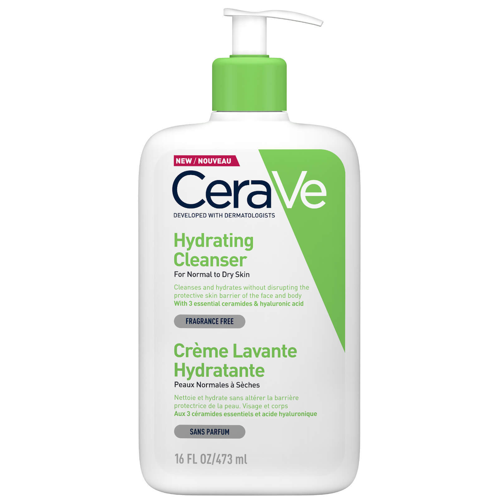 شوینده هیدراتینگ سراوی آلمانی CeraVe Hydrating Facial Cleanser 473ml