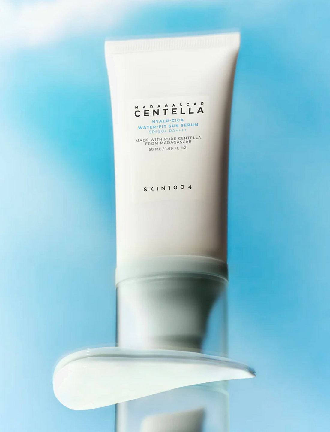 ضدآفتاب سنتلا اسکین 1004 ( هیالوسیکا)50 میل Skin1004 Madagascar Centella Hyalu-Cica Water-Fit Sun Serum