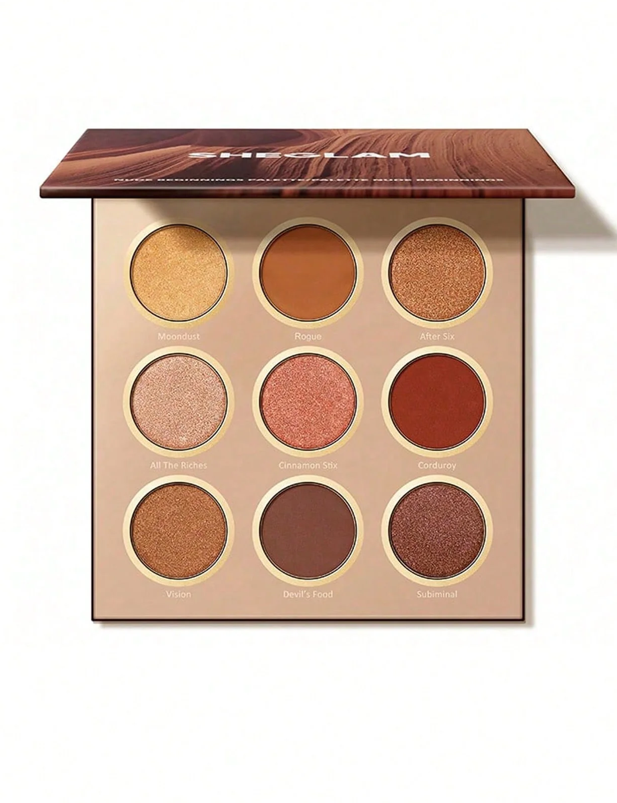 پالت سایه شیگلم نود بگینینگ  Sheglam Nude Beginnings Palette