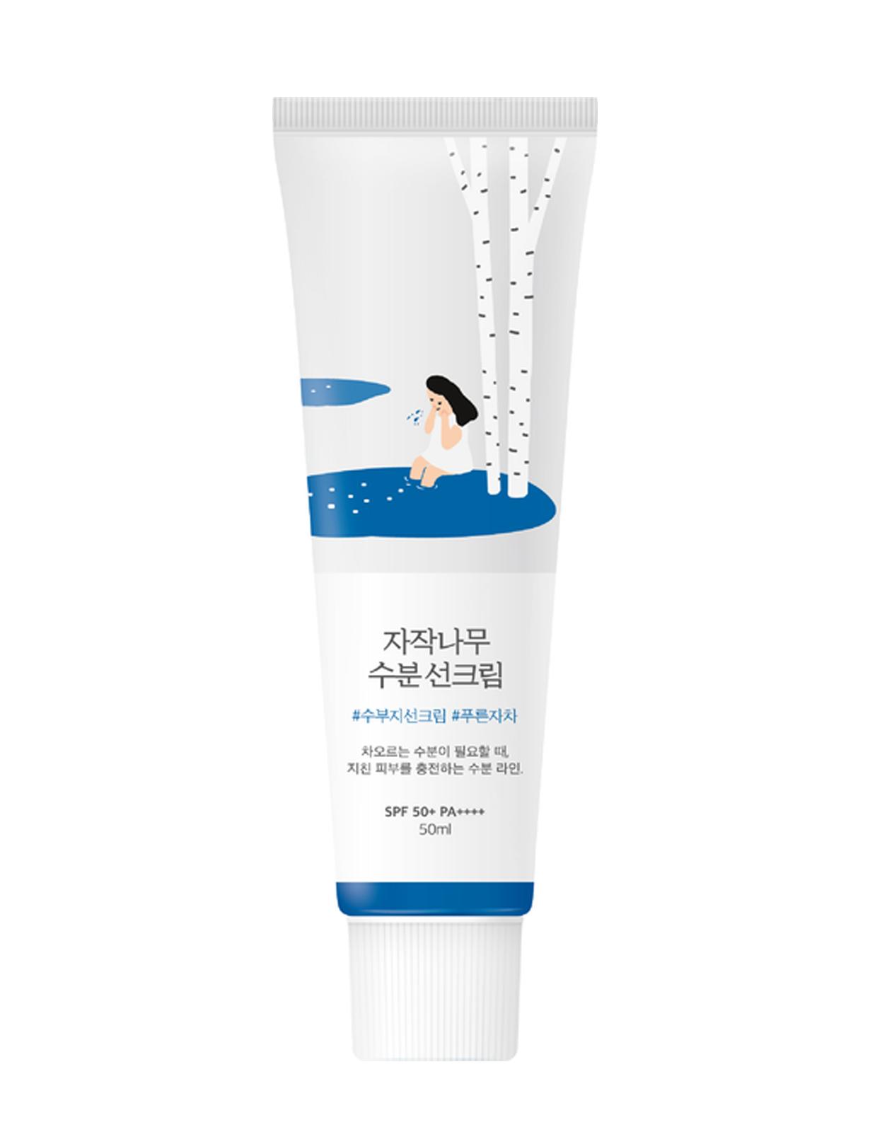 راندلب ضدآفتاب رطوبت رسان |  Round Lab Birch Juice Moisturizing Sun Cream