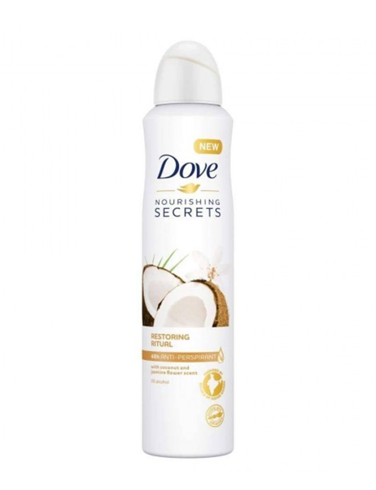 اسپری ضد تعریق داو نارگیل | Dove Antiperspirant Deo Restoring Ritual Coconut