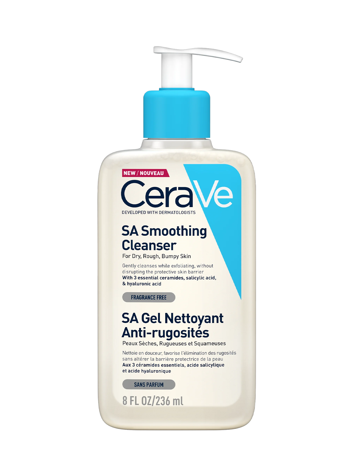 سراوی شوینده اسموتینگ سالیسیلیک اسید 236 میل CeraVe SA Cleanser