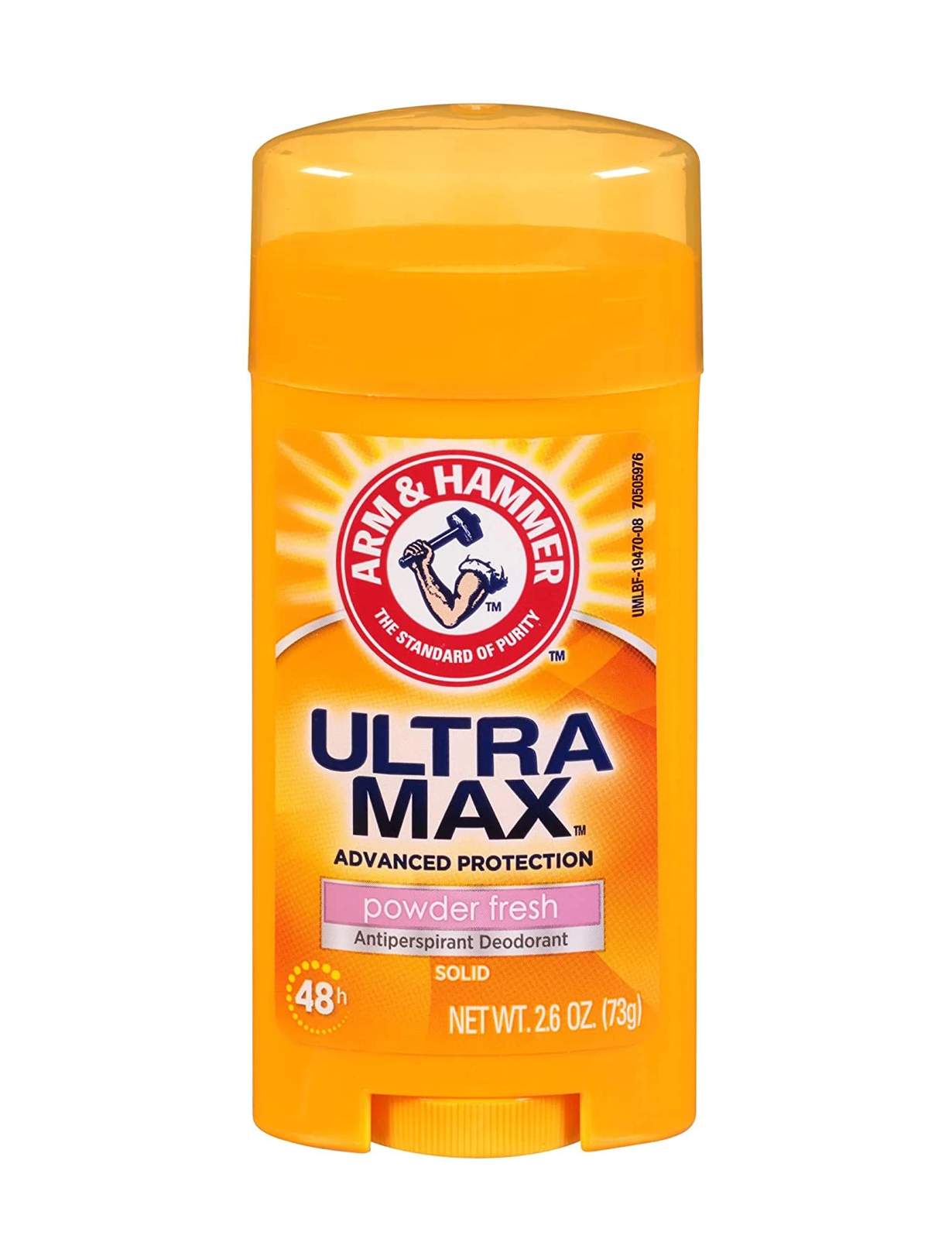 آرم اند هامرمام صابونی اولترا مکس رایحه پودری | Arm & Hammer Antiperspirant Deodorant Ultra Max Powder Fresh 73g