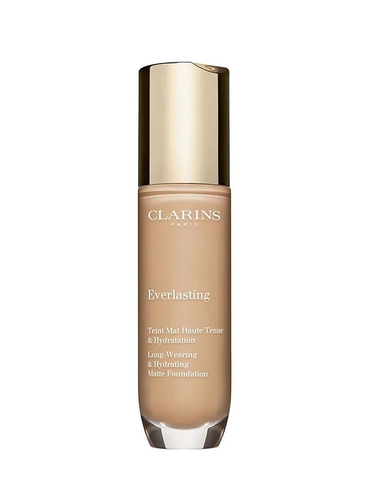 کرمپود کلارنس 108W-sand‏ Clarins Everlasting Long-Wearing & Hydrating Matte Foundation 30 ml