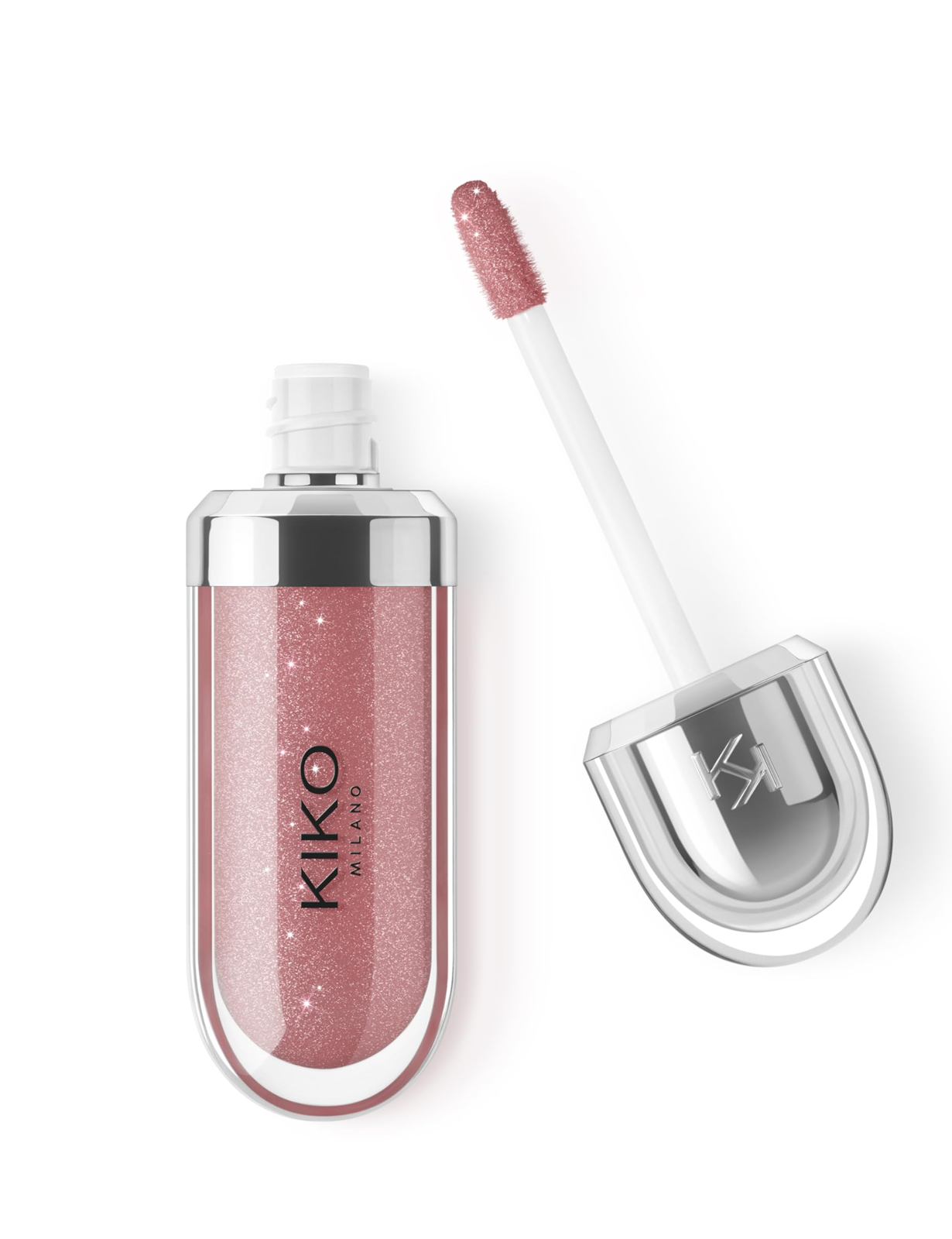 لیپ گلاس کیکو میلانو  کد 32 KIKO Milano 3D HYDRA LIPGLOSS - Lip gloss - Pearly Natural Rose