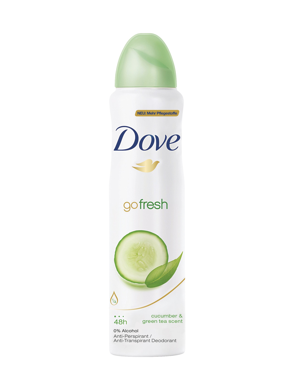 اسپری ضد تعریق گو فرش خیار و چای سبز داو | Dove Go Fresh Cucumber & Green Tea Deodorant 48h Spray 250 ml