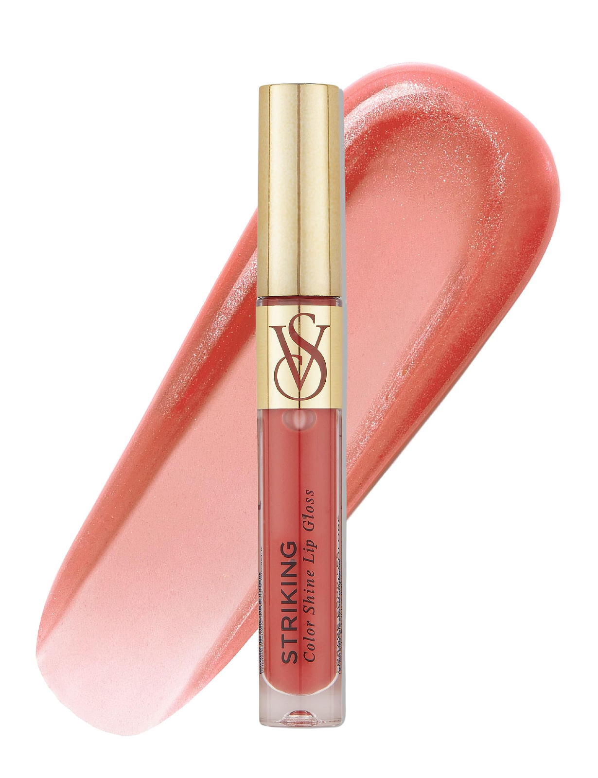 لیپ گلاس ویکتوریا سکرت استرایکینگvictoria secret  shine lip gloss striking