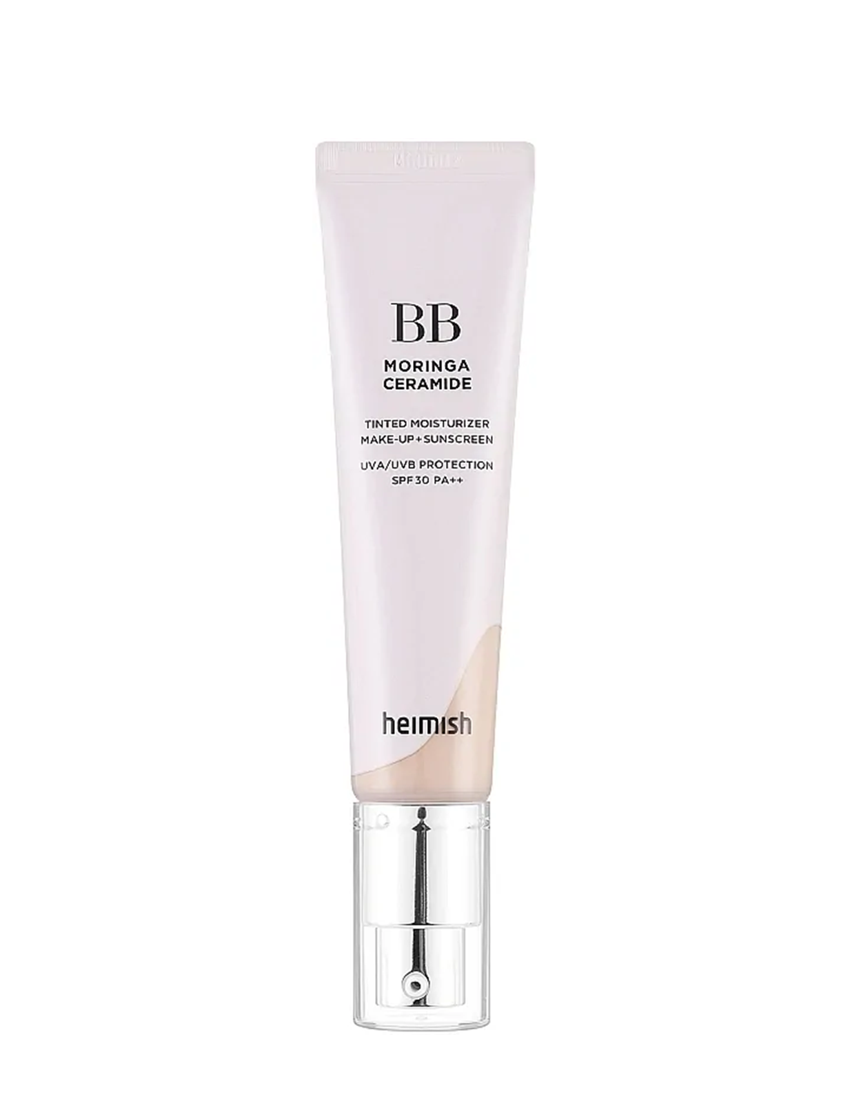 بی بی کرم هیمیش رنگ لایت بژ 21 HEIMISH Moringa Ceramide BB Cream SPF 30 PA++ 21 Light Beige
