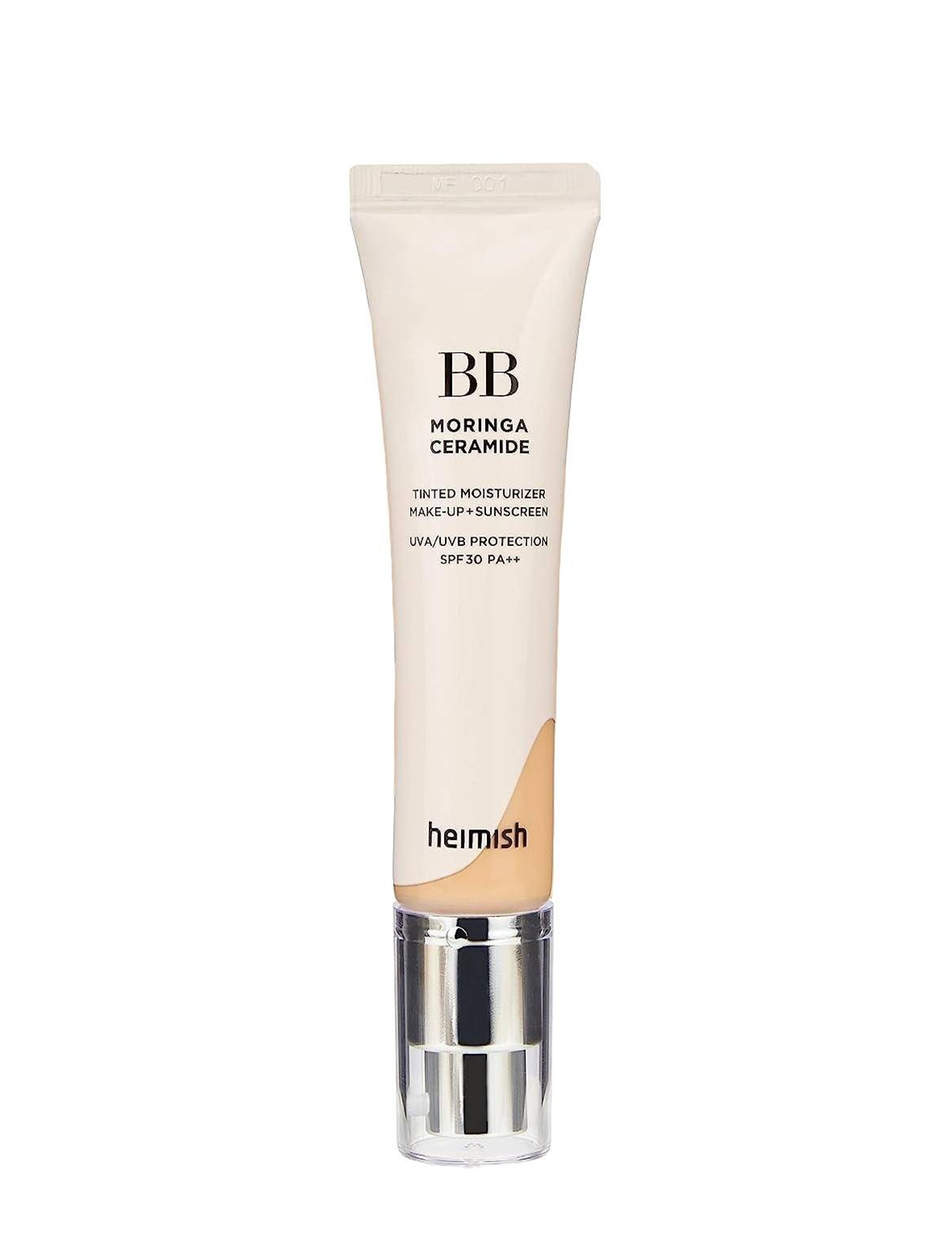 بی بی کرم هیمیش رنگ لایت مدیوم 23 Heimish Moringa Ceramide BB Cream SPF 30 PA++23N Light Medium