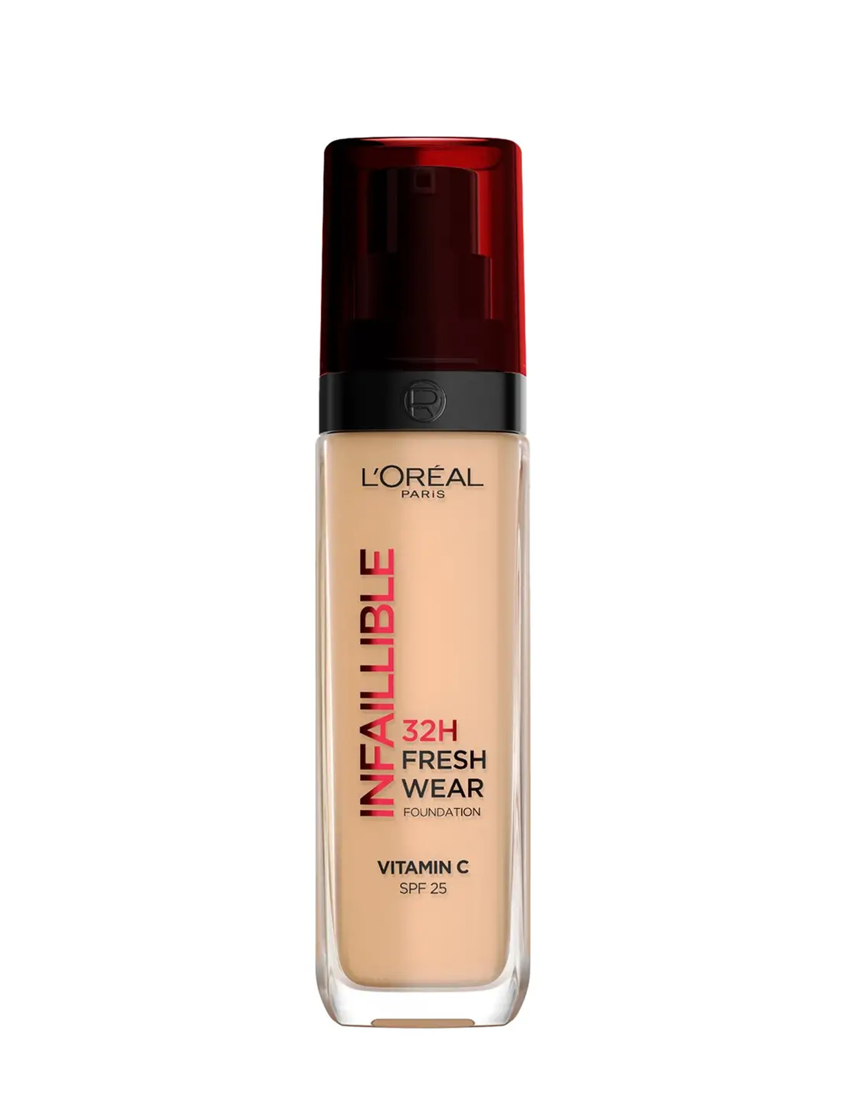 کرم پودر شیشه ای لوریل  L'Oréal Paris Infaillible 32HR Fresh Wear Foundation 220
