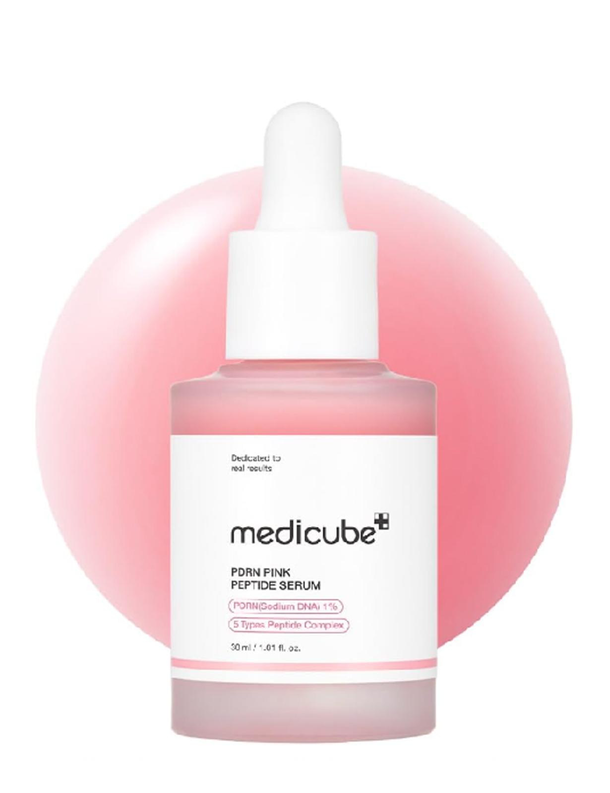 مدی کیوب سرم روشن کننده و پپتاید Medicube PDRN Pink Peptide Serum 30 ml