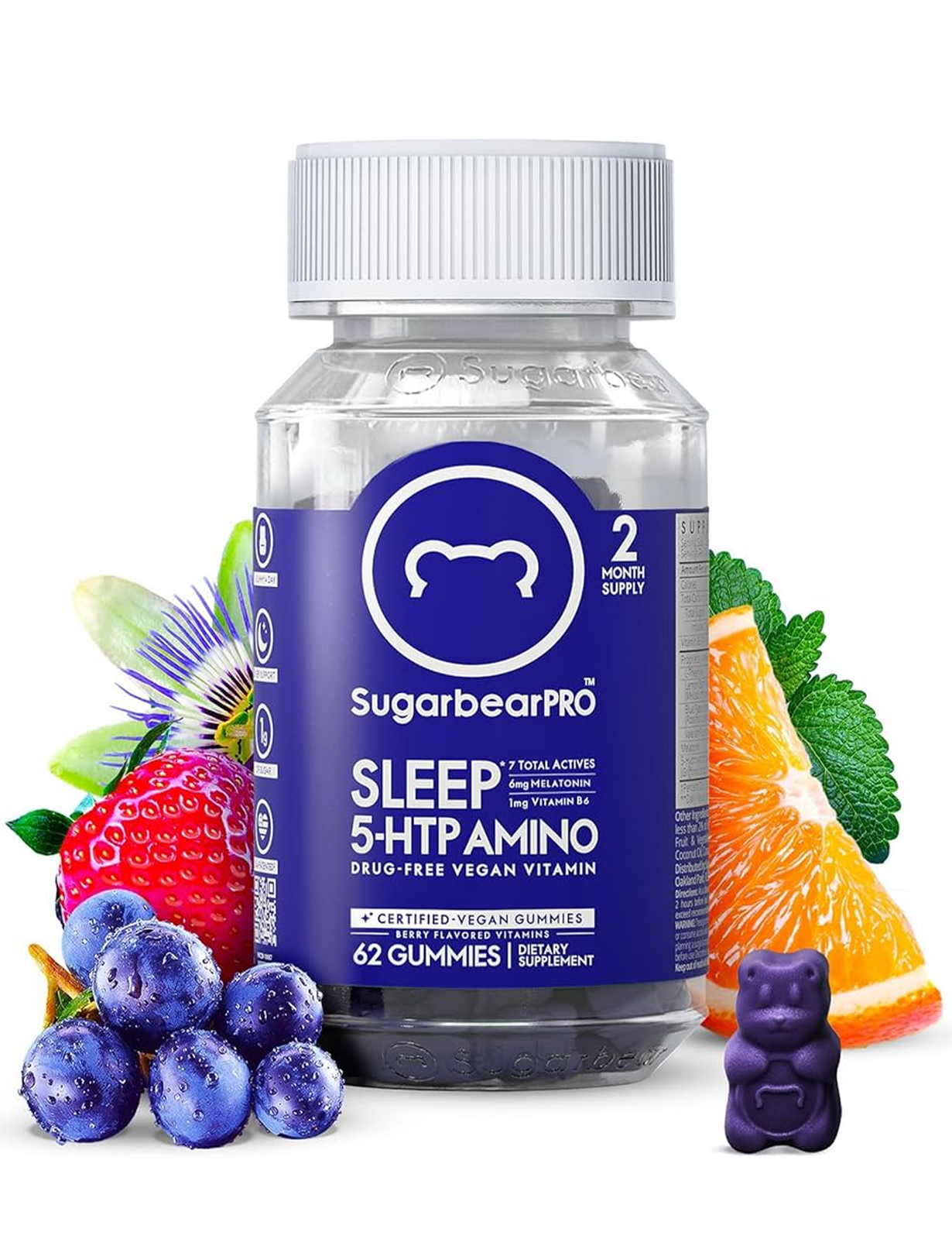 شوگر بیر پاستیل خواب Sugarbear Sleep Deep Vitamin