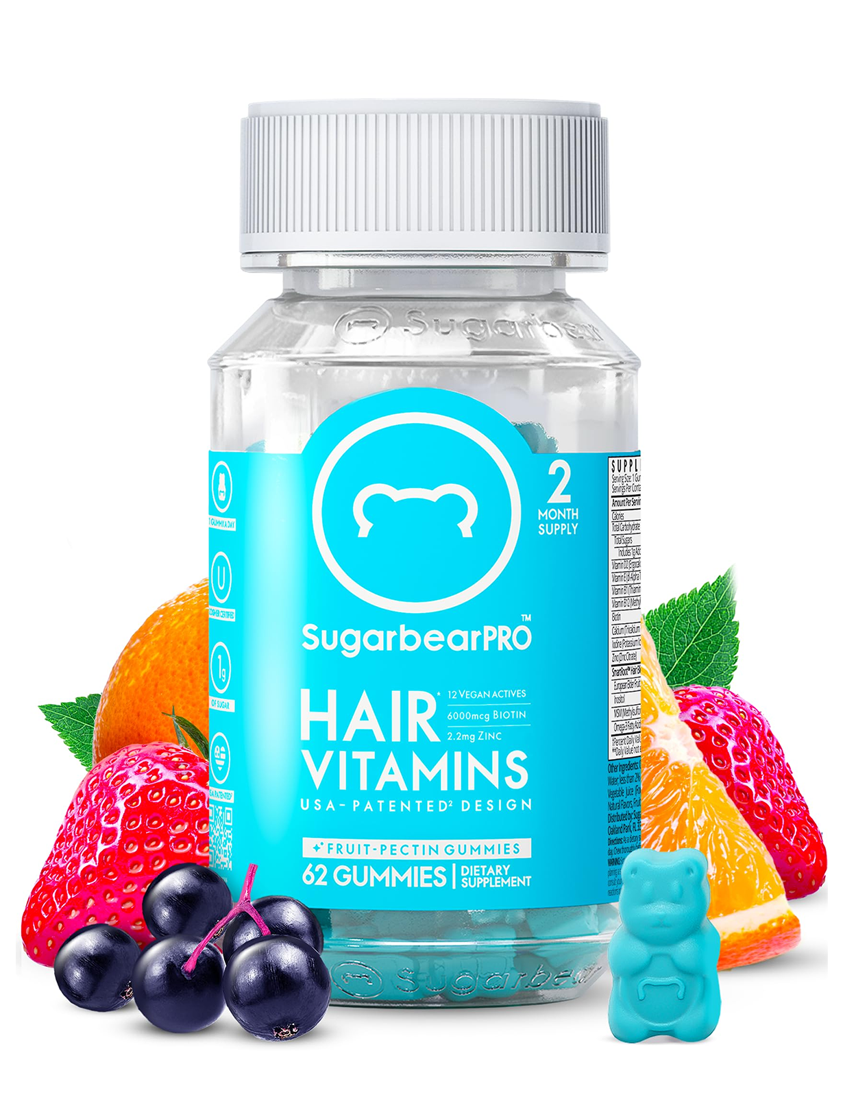 شوگر بیر پاستیل مو SugarBear Hair Vitamins