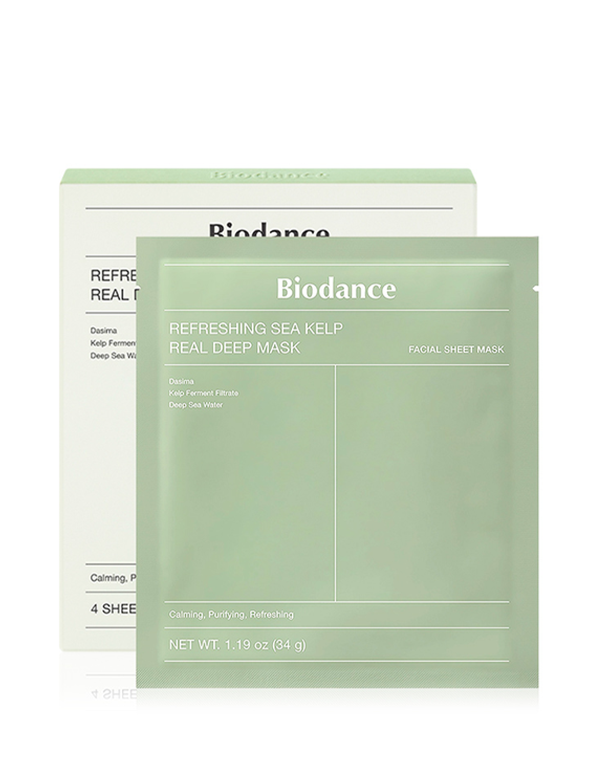 بایودنس ماسک رفرشینگ سی کلب BIODANCE Refreshing Sea Kelp Real Deep Mask 34g