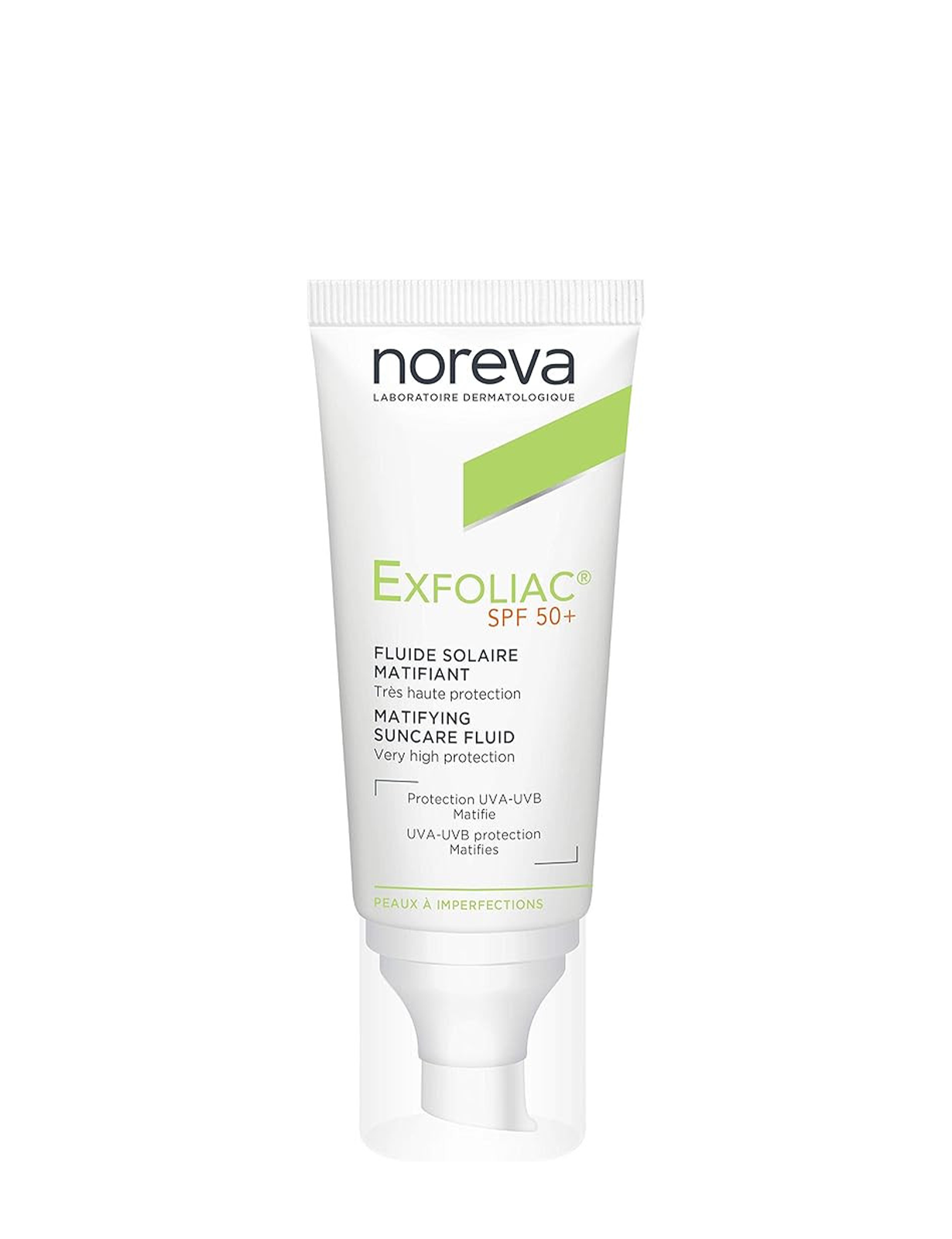 نوروا ضدآفتاب مات  اکسفولیاک Noreva Mattifying suncare fluid SPF50