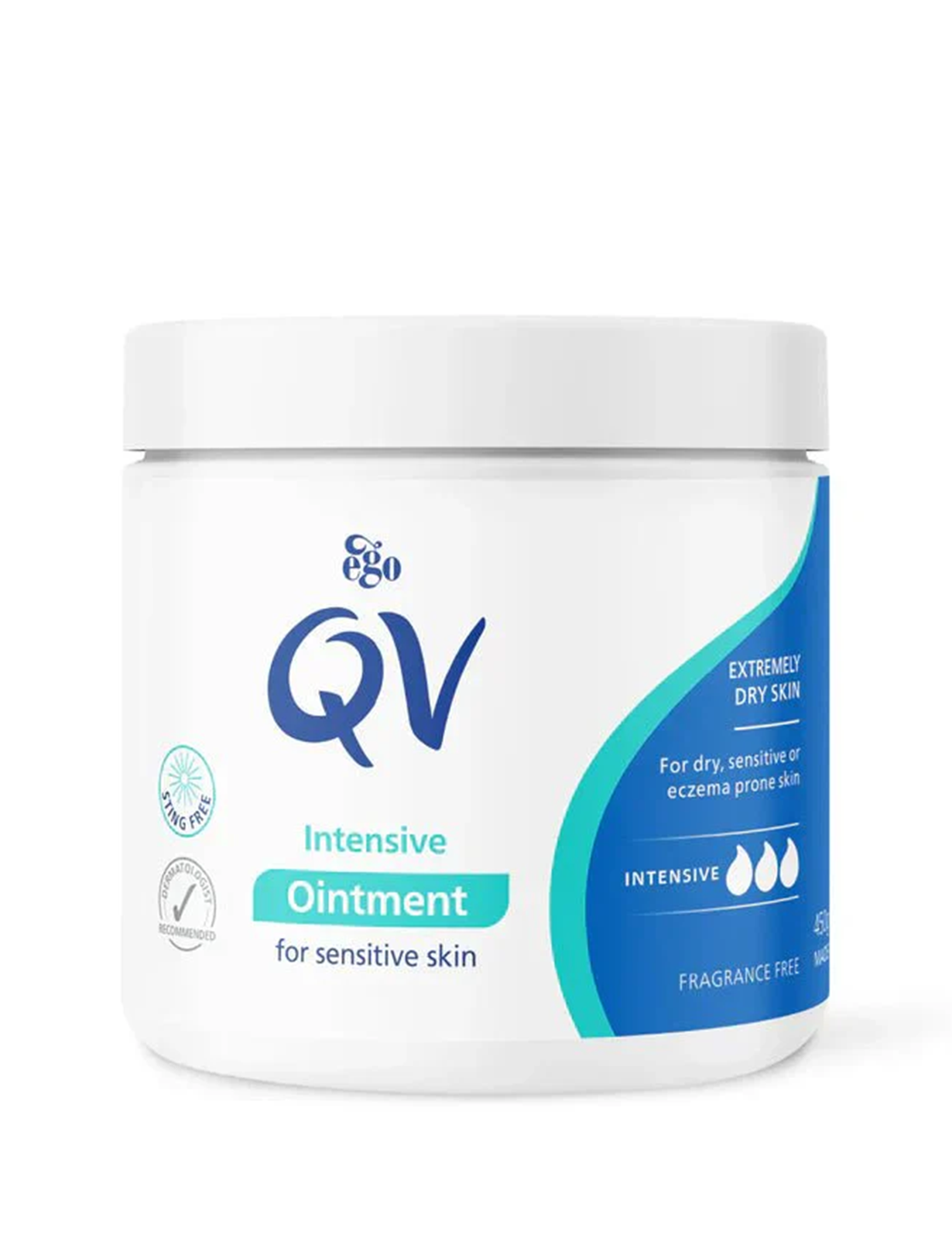 کیووی کرم پوست خیلی خشک و حساس Qv Intensive Ointment 450g
