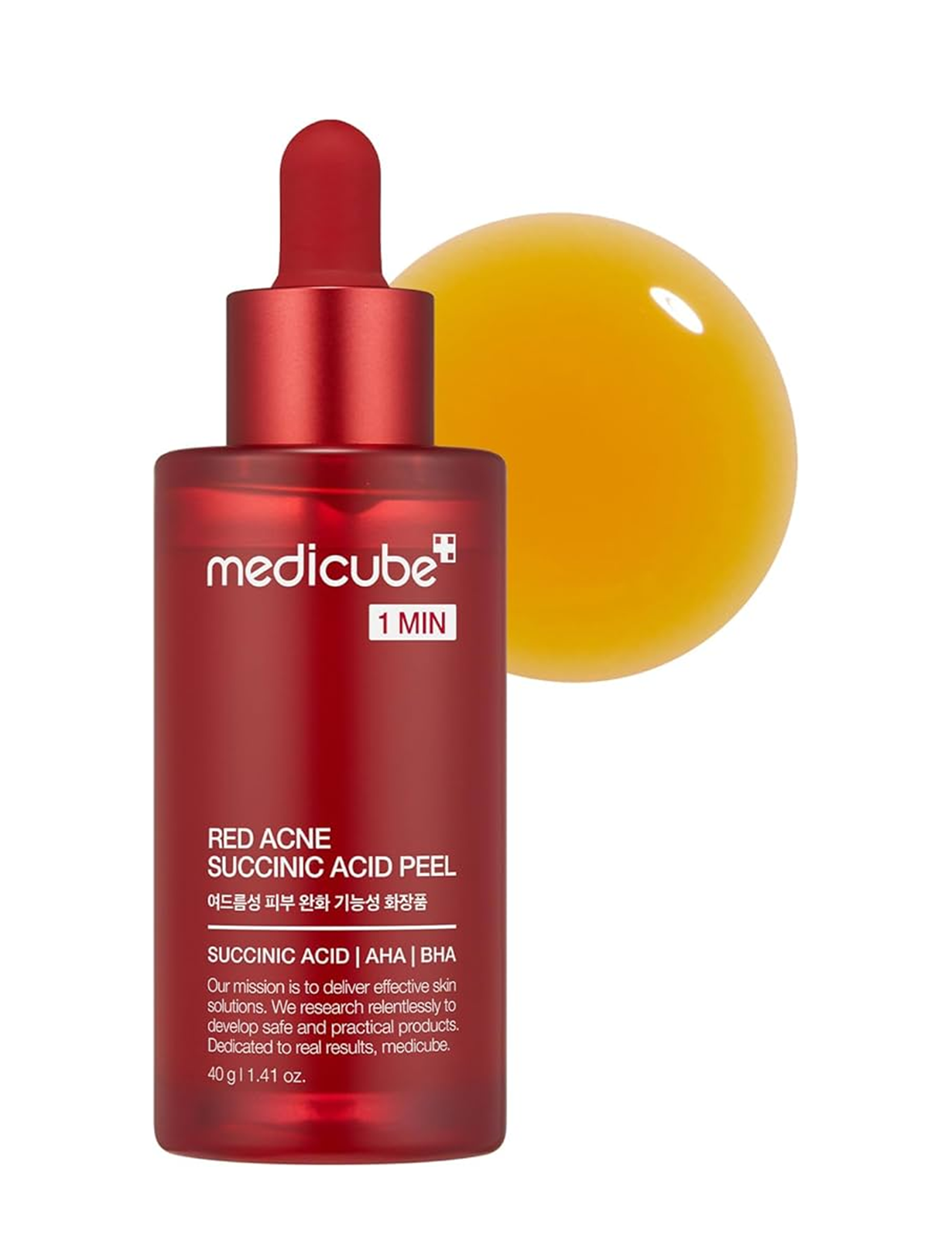 سرم مدی کیوب ساسینیک اسید ضد جوش | MEDICUBE Red Acne Succinic Acid Peel 40g