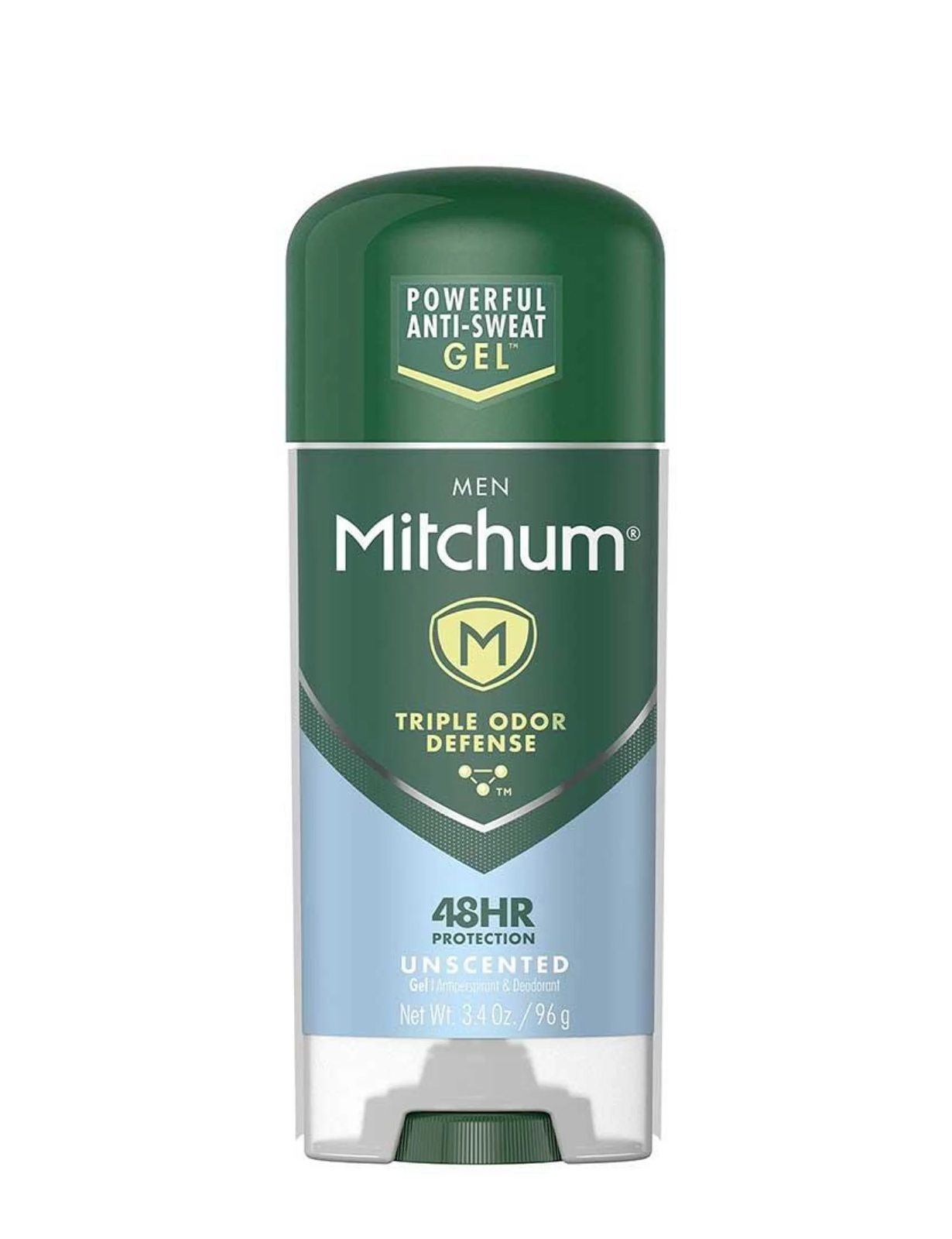 مام ضد تعریق ژلی میچام ( آن سکند)Mitchum Triple Odor Defense Unscented Gel, Anti-Perspirant & Deodorant