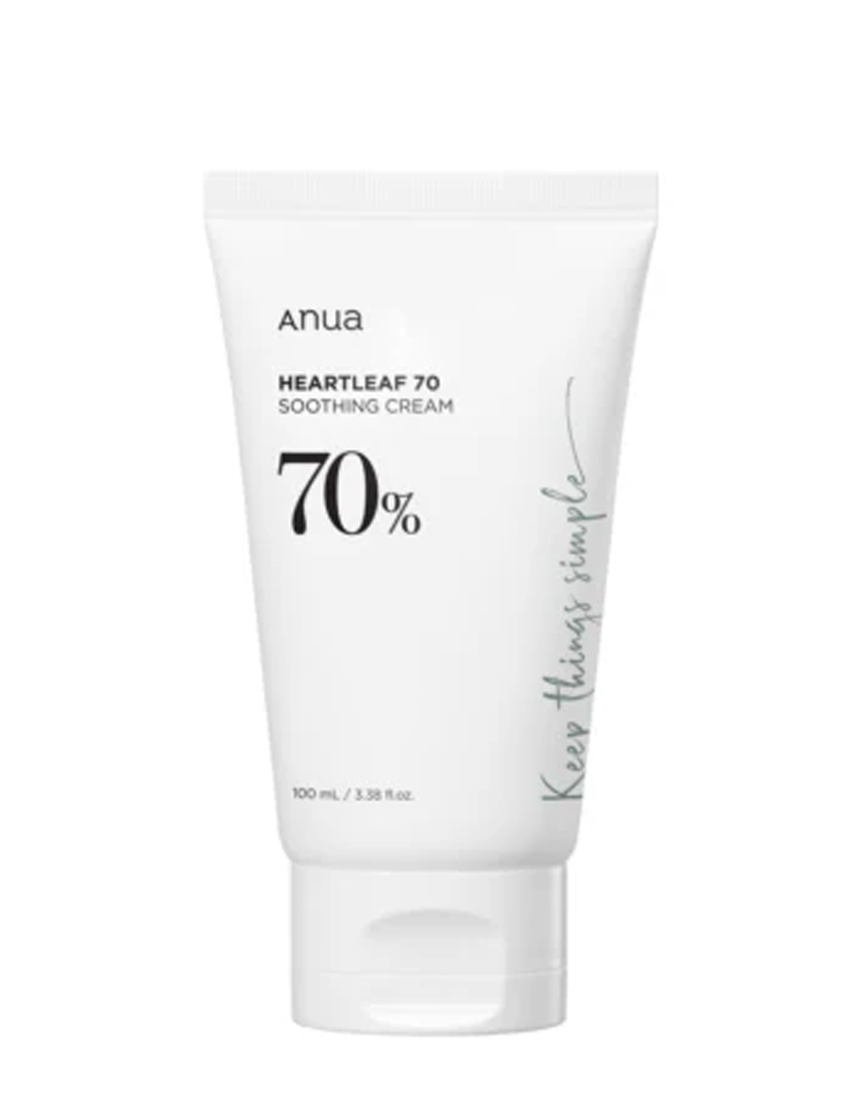 سوتینگ کرم آنوا آبرسان و تسکین دهنده  Anua Heartleaf 70% Soothing Cream 100ml