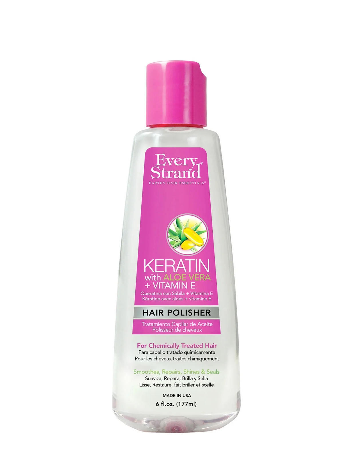 سرم مو کراتین اوری استرند| Every Strand Keratin & Aloe Vera Hair Polisher