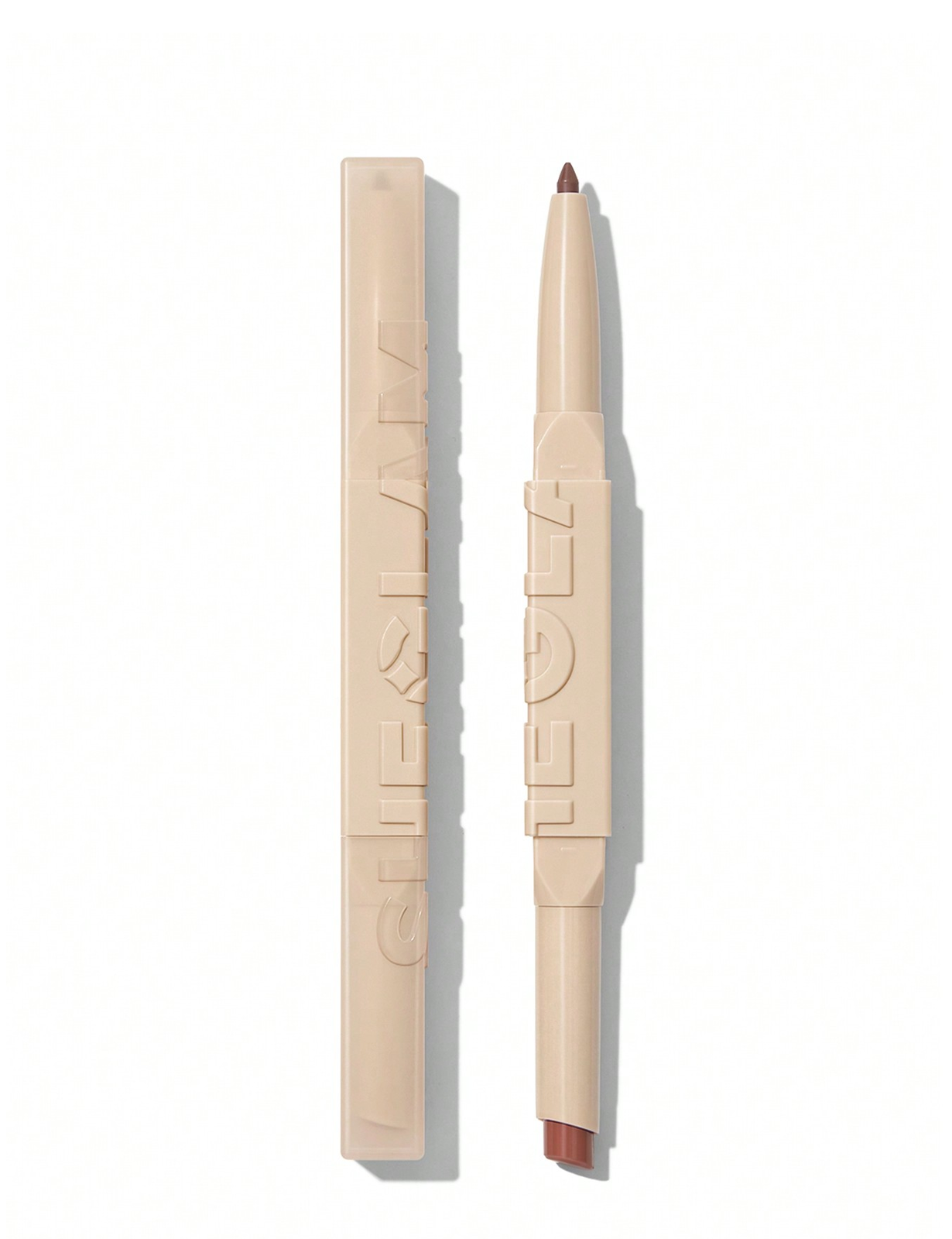شیگلم رژ دوطرفه سافت چای sheglam 01 Lipstick & Liner Duo-Soft Chai
