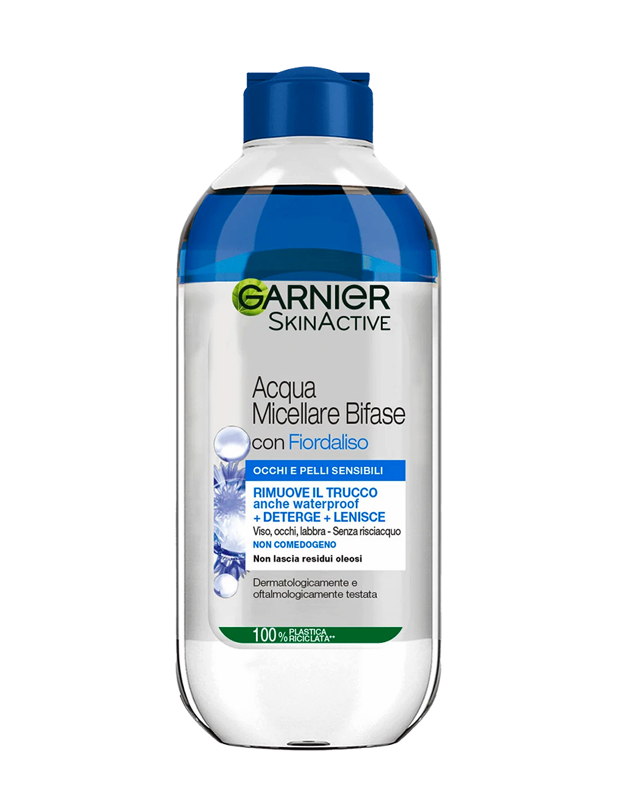 گارنیر میسلار واتر پوست حساس دو فازGarnier Skin Active Acqua Micellare Bifase Con Fiordaliso 400ml