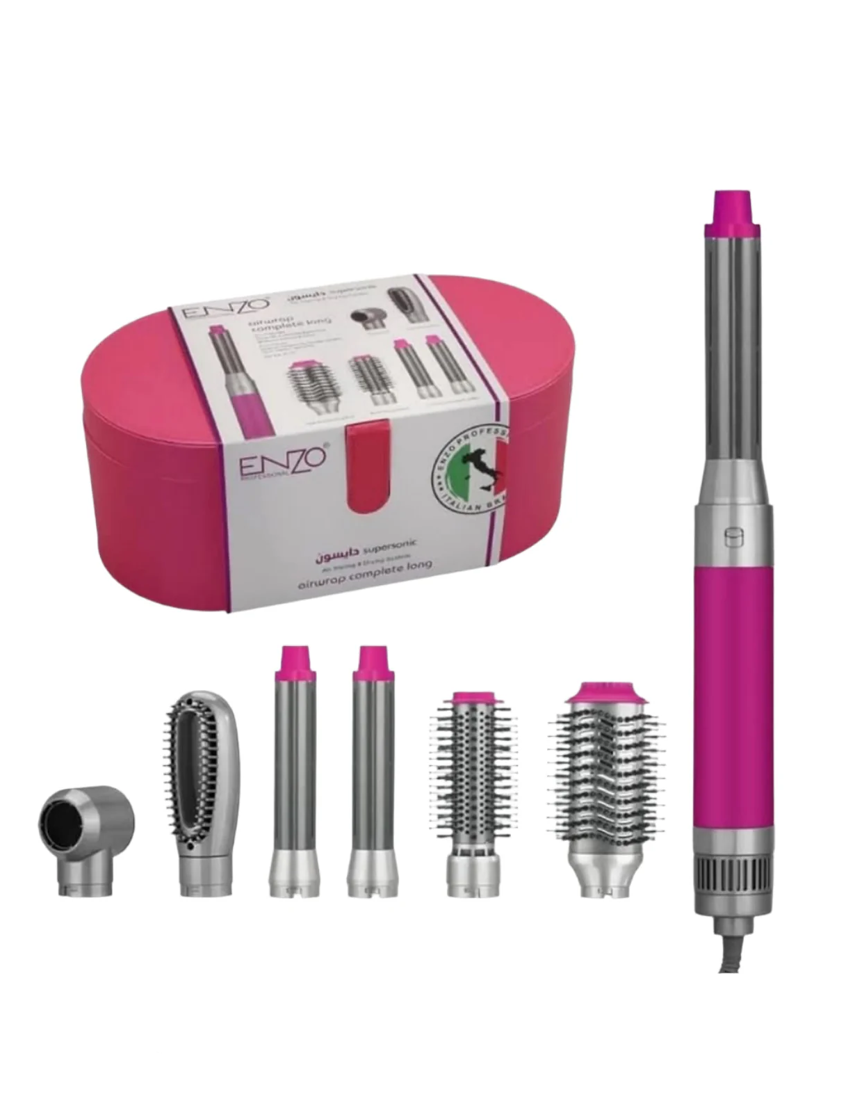 انزو سشوار طرح دایسون5 کاره enzo air styling&drying systm