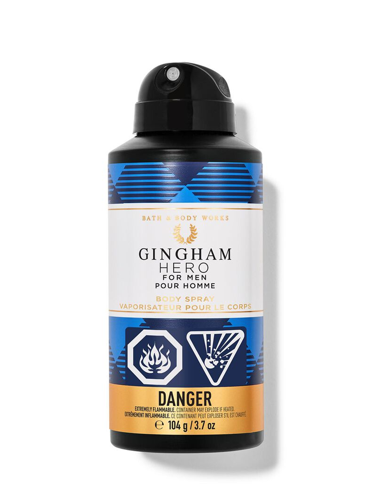 بث اند بادی اسپری بدن مردانه گینگهام هیرو Gingham Hero Body Spray Online | PH Bath & Body Works