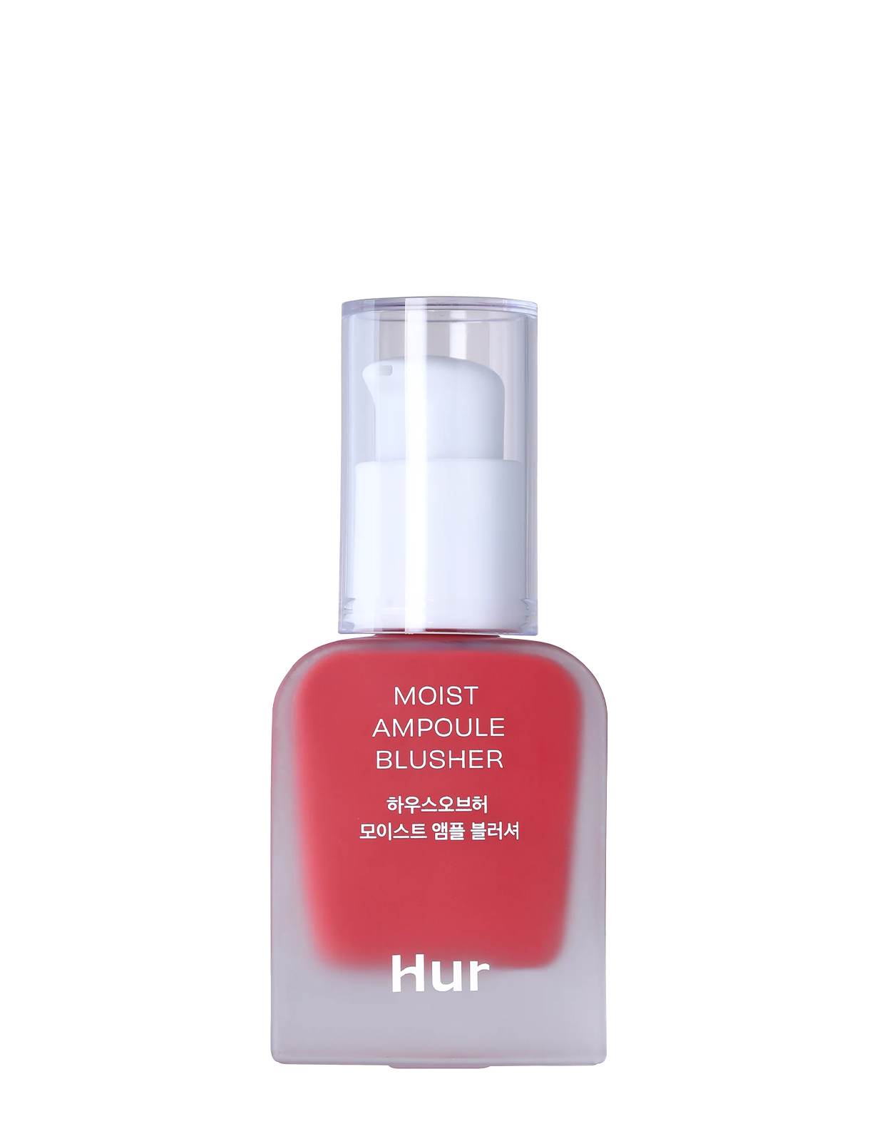 رژگونه سرمی هور House of hur Moist Ampoule Blusher deep plum 02