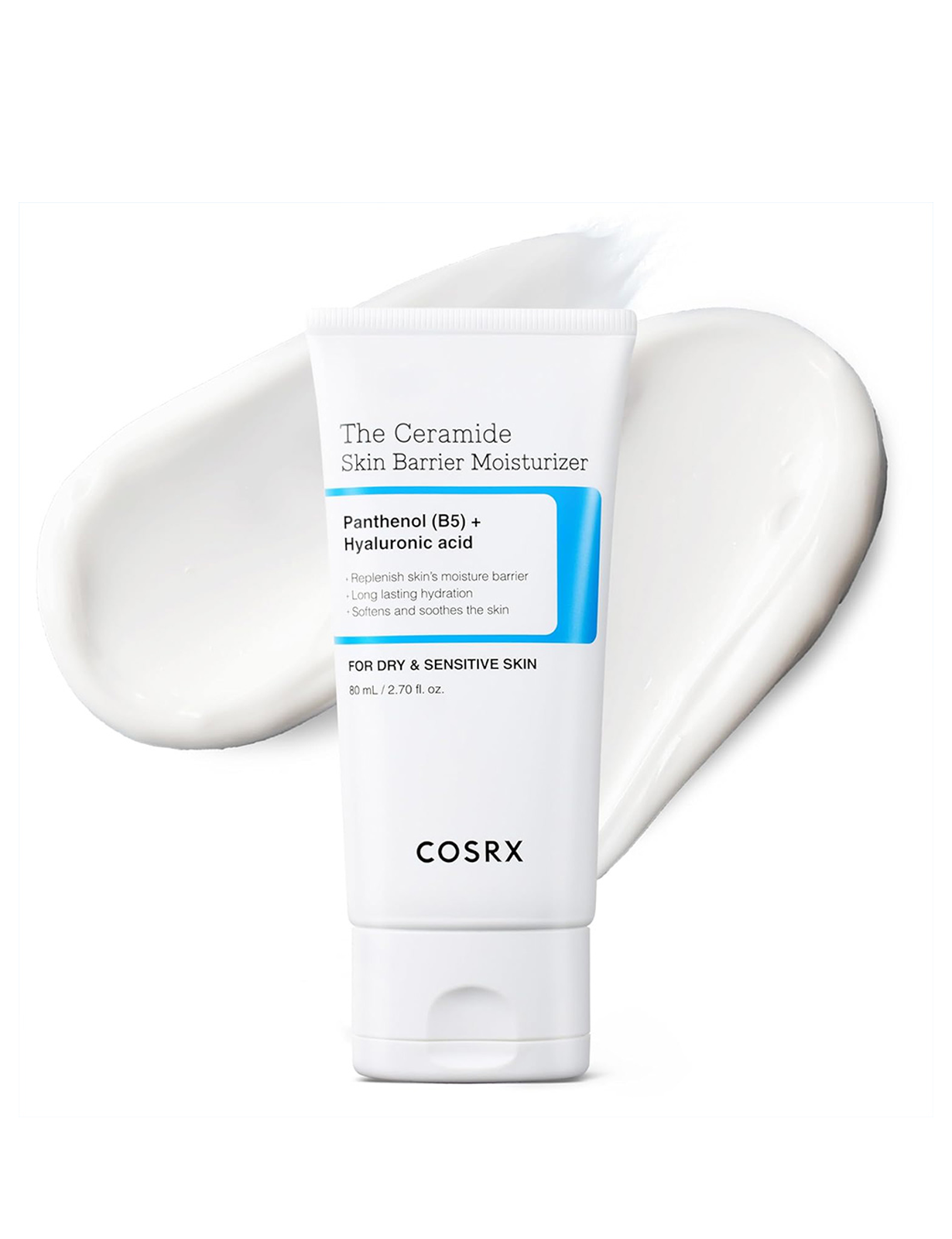کوزارکس مرطوب کننده پوست خشک و حساس | COSRX The Ceramide Skin Barrier Moisturizer80ml