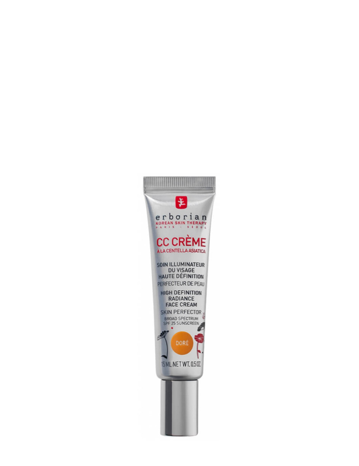 سی سی کرم اربورین رنگ دوور Erborian CC Cream with Centella Asiatica DORE 15 ml
