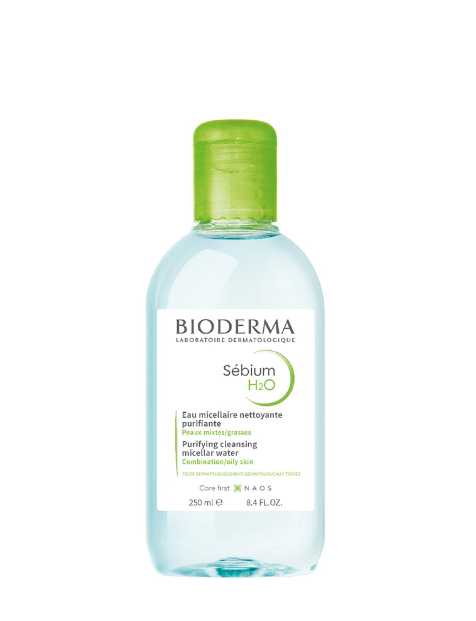 بایودرما میسلار واتر پوست چرب میسلار واتر پوست چرب و مختلط Bioderma H2O: Purifying Cleansing Micellar Water 250 ml