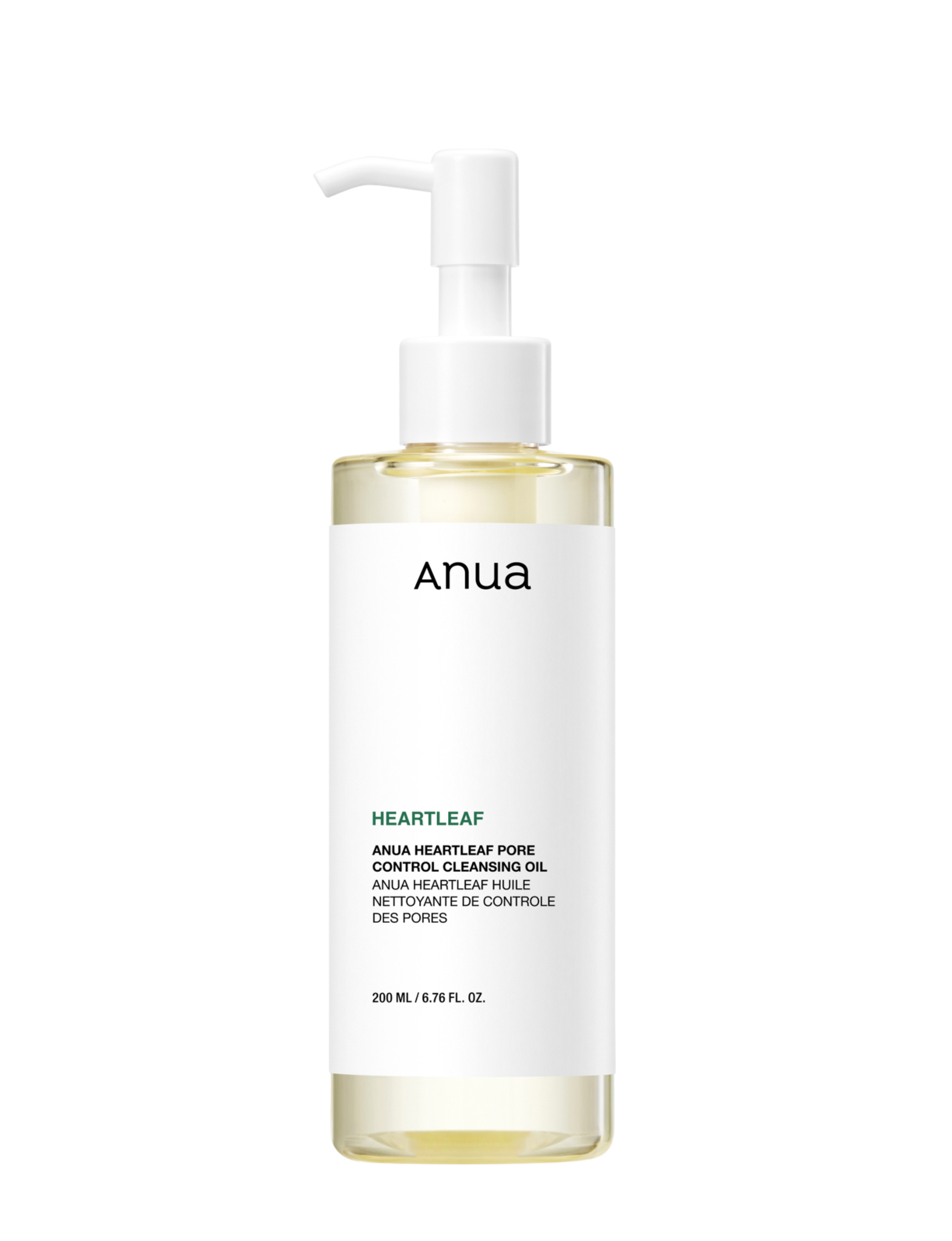 روغن پاک کننده(اویل کلینزر) و کنترل منافذ حاوی عصاره هوتونیا کوردتا آنوا Anua Heartleaf Pore Control Cleansing Oil