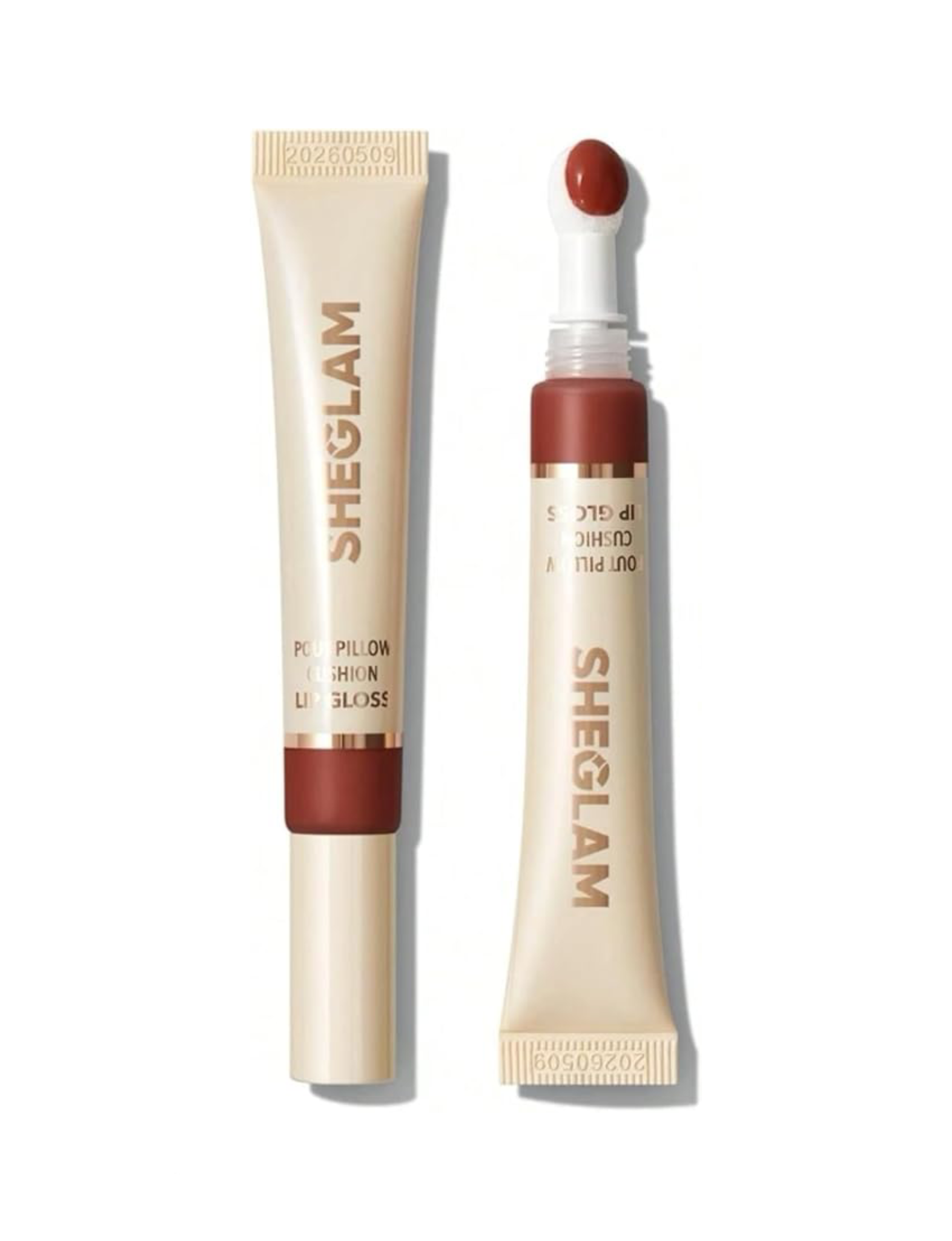 لیپ گلاس سرپنبه ای شیگلم کت نپ Sheglam Pout Pillow Cushion Lip Gloss Cat Nap