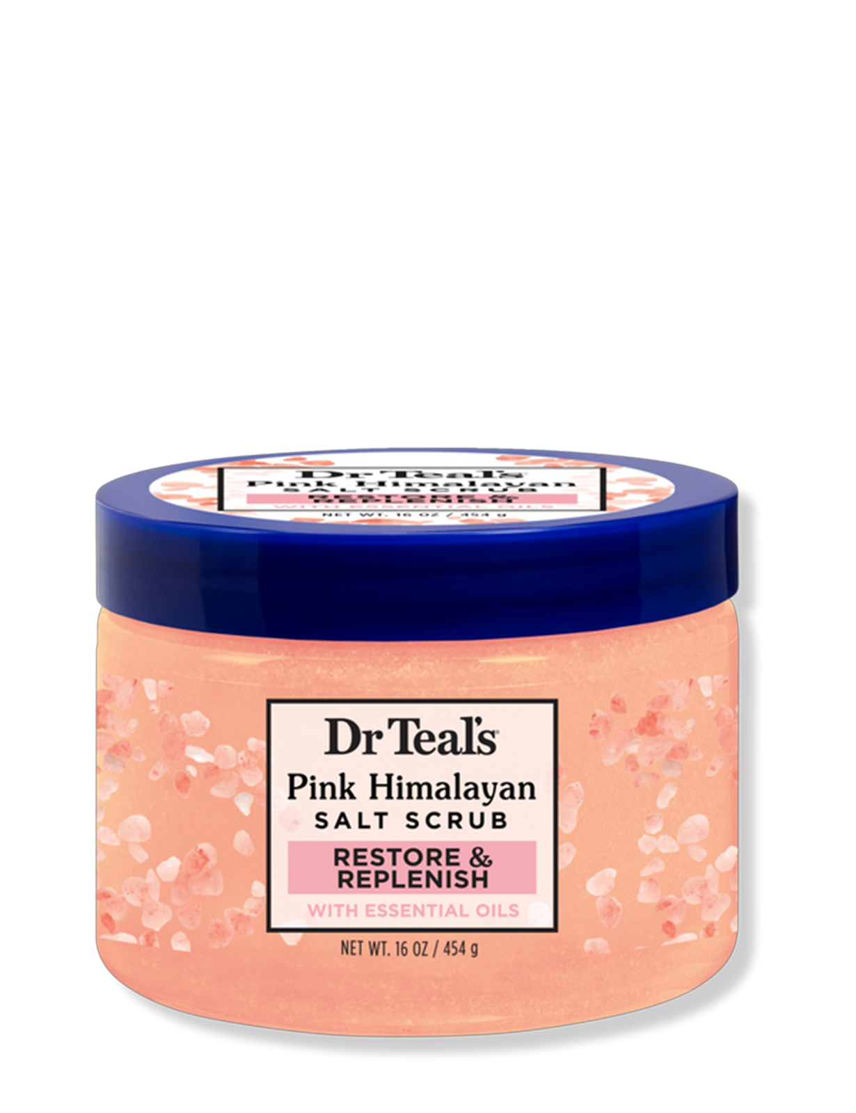 اسکراب بدن نمک صورتی هیمالیایی دکتر تیلز Dr Teal's Pink Himalayan Salt Body Scrub