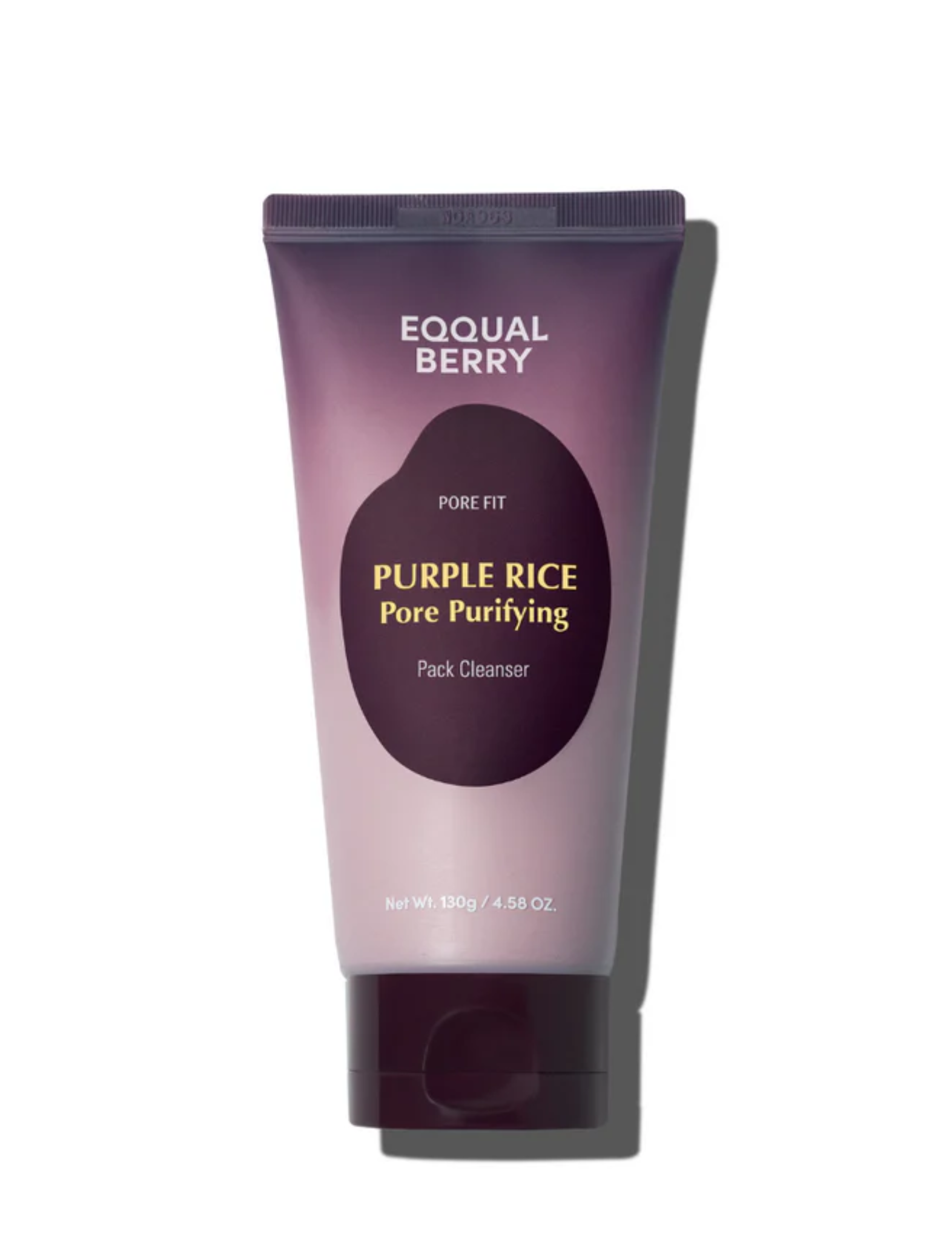اکوال بری  ژل شستشوی صورت منافذ برنج بنفش  EQQUALBERRY Purple Rice Pore Purifying Pack Cleanser