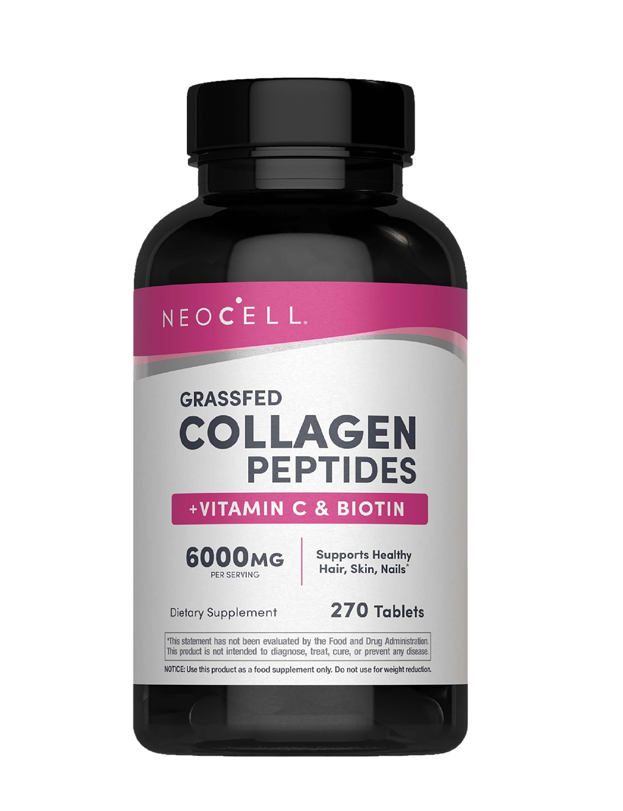 نئوسل گرسفید کلاژن و پپتاید NeoCell Super Collagen + Vitamin C & Biotin