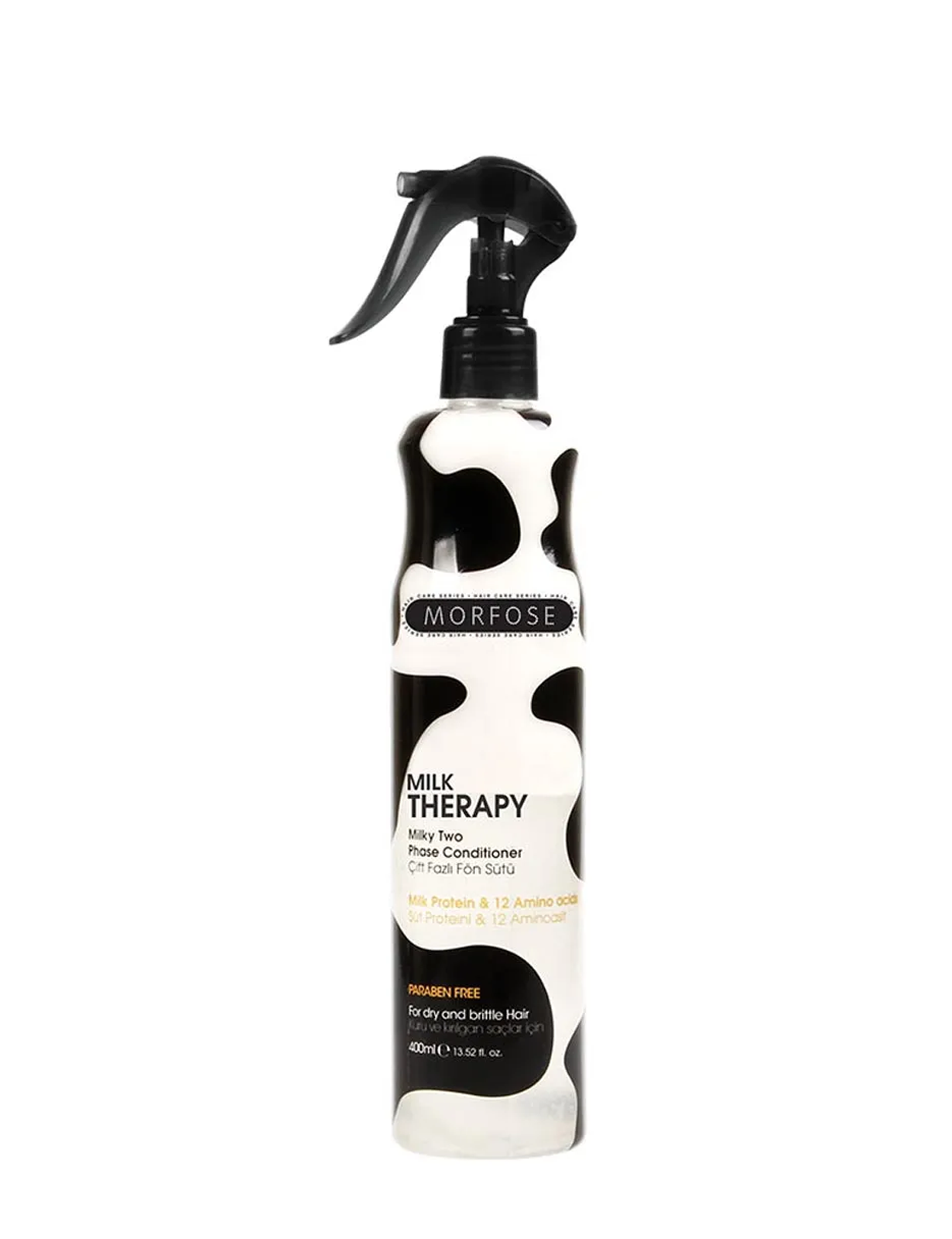 اسپری مو محافظ حرارت دوفاز مورفوس | Morfose Milk Therapy 2 Phase Conditioner 400 ml