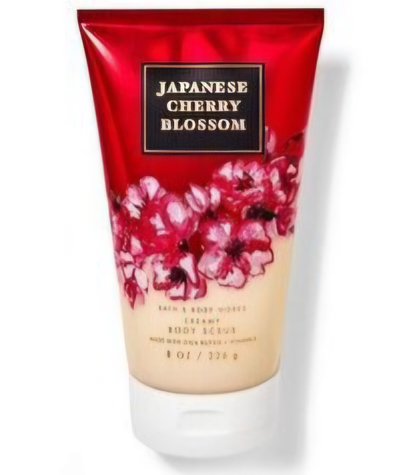 بث اند بادی ورکز اسکراب بدن مدل Japanese cherry blossom