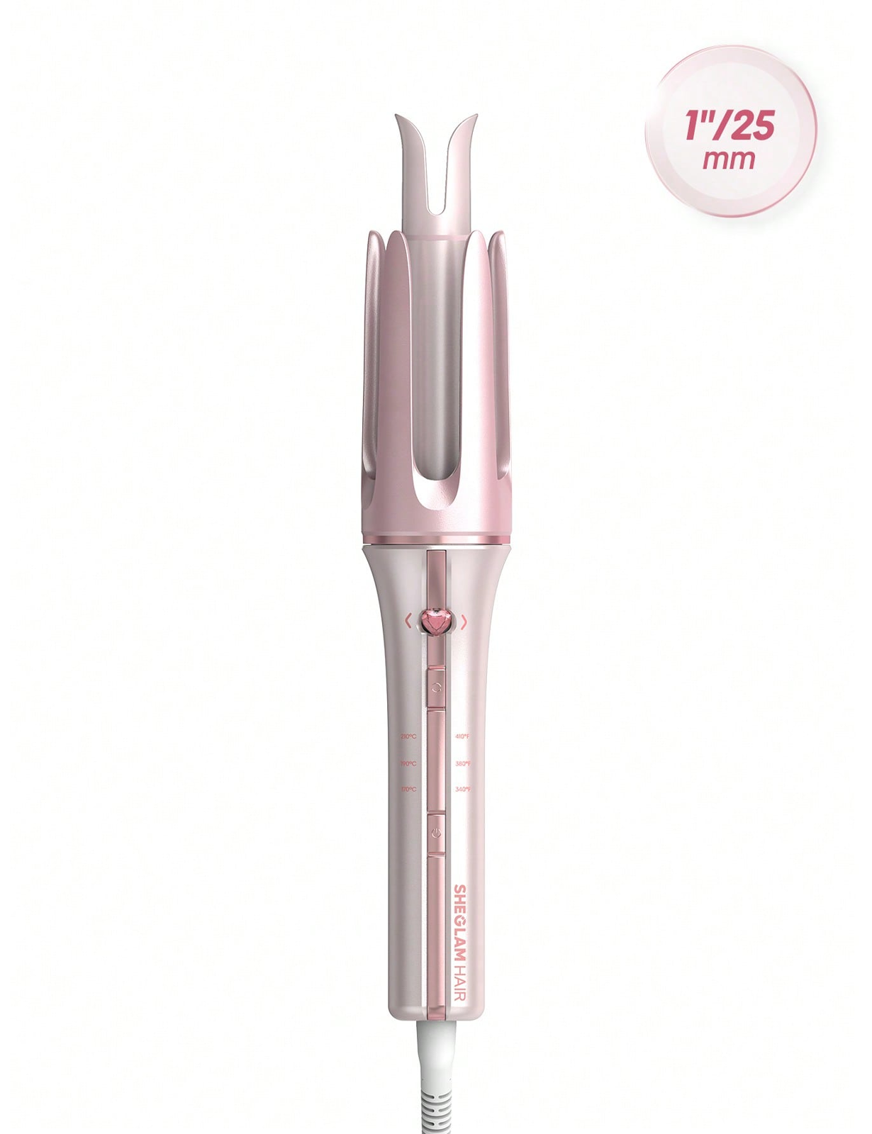 دستگاه فر مو (کرلی) شیگلم  SHEGLAM Pink Curling Iron 1.25