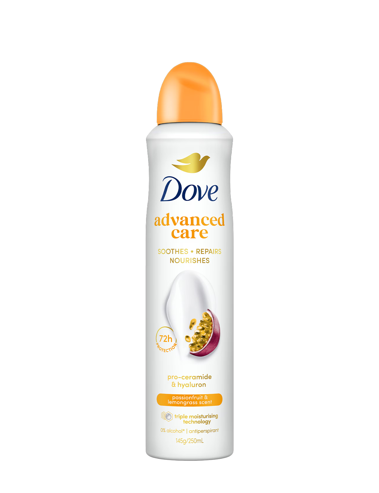 داو اسپری ضدتعریق پشن فروت و علف لیمو | dove go fresh passion fruit & lemongrass scent