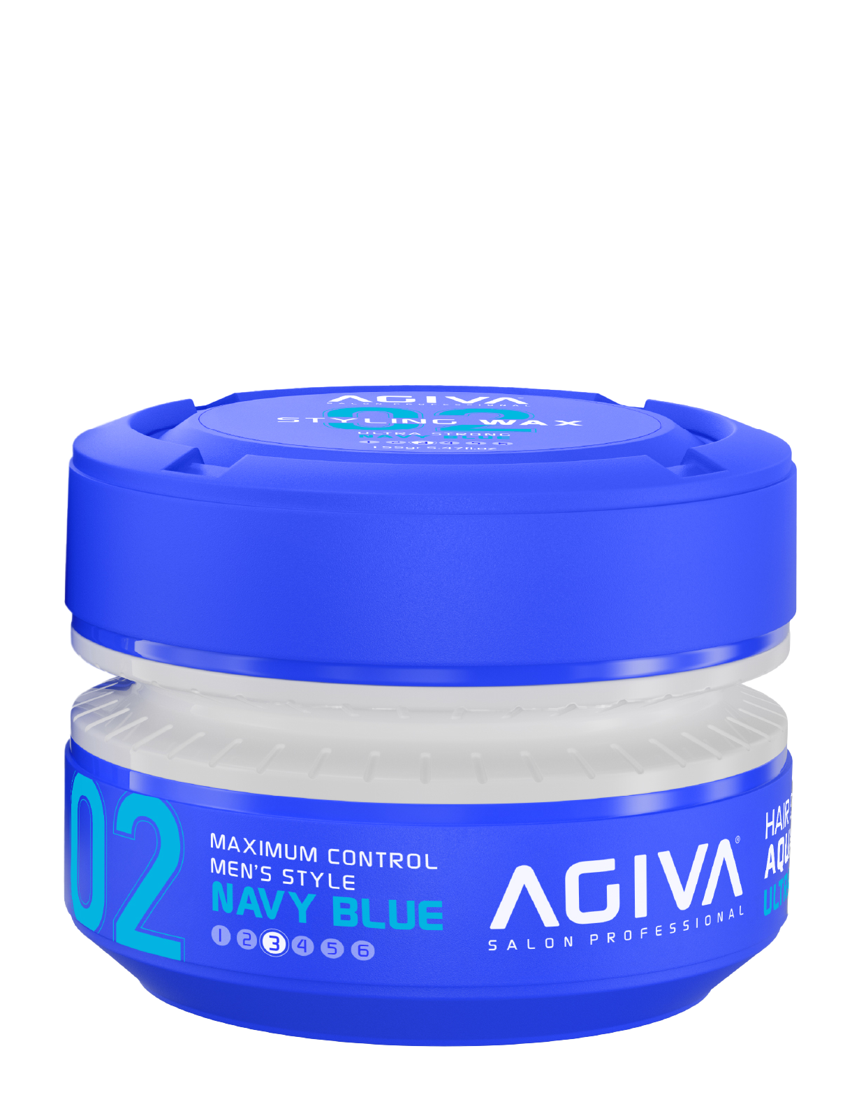واکس مو آگیوا نارنجی 02 | Agiva Styling Wax 01 Ultra Strong Navy Blue