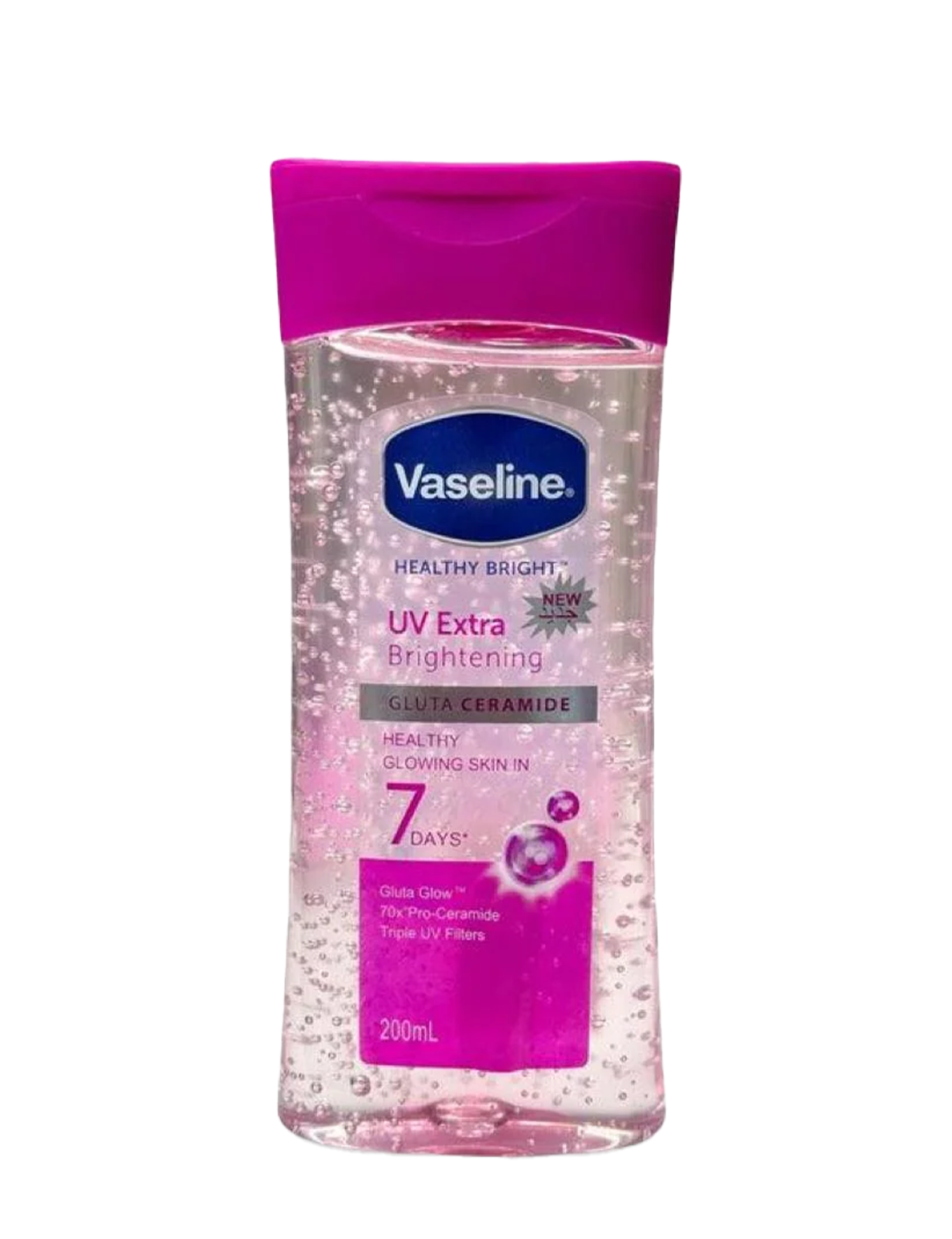 روغن بدن وازلین روشن کننده | Vaseline Healthy Bright UV Extra Brightening